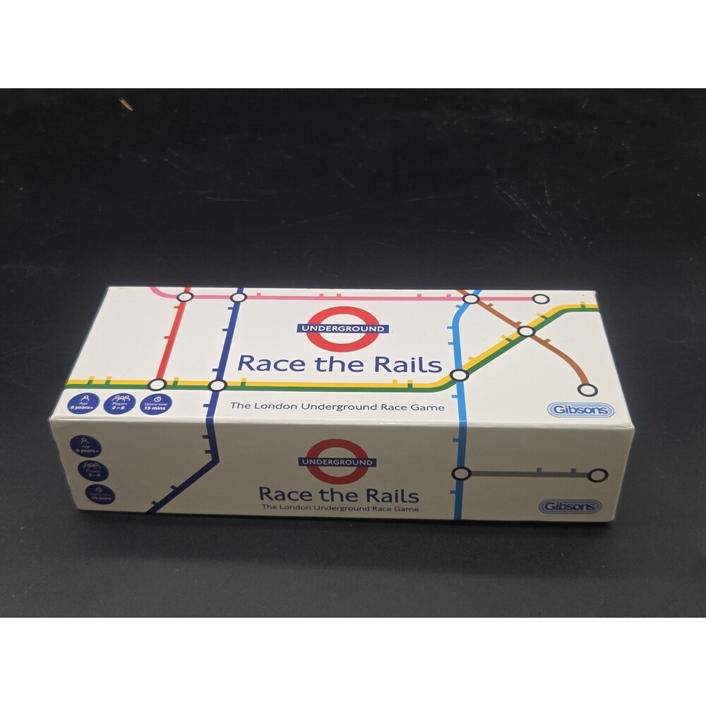 Race The Rails London Underground Game Complete